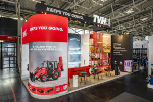 634-TVH25BAUMA-01-H Innovatieve beursstand van CSR en Franken op Bauma 2025 in München, voor TVH Parts